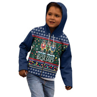 Nutcracker Squad Christmas Kid Hoodie with Candy Cane and Snowflake Holiday Design - Wonder Print Shop