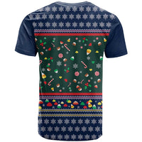 Nutcracker Squad Christmas T Shirt with Candy Cane and Snowflake Holiday Design - Wonder Print Shop