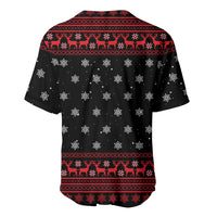 Funny Gingerbread Christmas Baseball Jersey Hoodie with Gingers Are for Life Quote and Snowflake Pattern - Wonder Print Shop