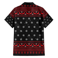 Funny Gingerbread Christmas Family Matching Summer Maxi Dress and Hawaiian Shirt Hoodie with Gingers Are for Life Quote and Snowflake Pattern - Wonder Print Shop