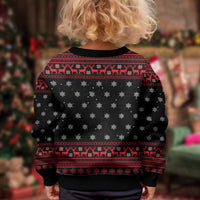 Funny Gingerbread Christmas Kid Ugly Christmas Sweater Hoodie with Gingers Are for Life Quote and Snowflake Pattern - Wonder Print Shop