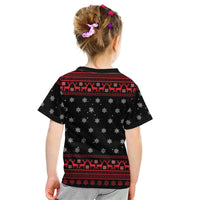 Funny Gingerbread Christmas Kid T Shirt Hoodie with Gingers Are for Life Quote and Snowflake Pattern - Wonder Print Shop