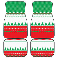 Funny Fitness Cookie Christmas Car Mats with Gingerbread Design and Holiday Pattern - Wonder Print Shop