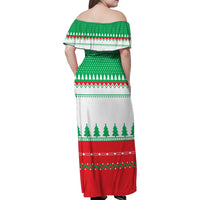 Funny Fitness Cookie Christmas Family Matching Off Shoulder Maxi Dress and Hawaiian Shirt with Gingerbread Design and Holiday Pattern - Wonder Print Shop