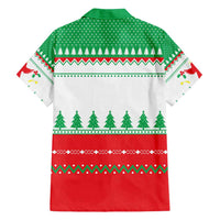 Funny Fitness Cookie Christmas Family Matching Off Shoulder Short Dress and Hawaiian Shirt with Gingerbread Design and Holiday Pattern - Wonder Print Shop