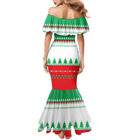 Funny Fitness Cookie Christmas Mermaid Dress with Gingerbread Design and Holiday Pattern - Wonder Print Shop