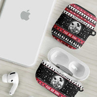 Fa La La La Snowman Tree Xmas Christmas AirPods Case Xmas Holiday Patterns - Wonder Print Shop