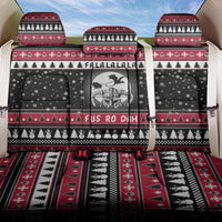 Fa La La La Snowman Tree Xmas Christmas Back Car Seat Cover Xmas Holiday Patterns - Wonder Print Shop