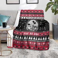 Fa La La La Snowman Tree Xmas Christmas Blanket Xmas Holiday Patterns - Wonder Print Shop