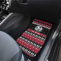Fa La La La Snowman Tree Xmas Christmas Car Mats Xmas Holiday Patterns - Wonder Print Shop