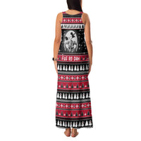 Fa La La La Snowman Tree Xmas Christmas Family Matching Tank Maxi Dress and Hawaiian Shirt Xmas Holiday Patterns - Wonder Print Shop