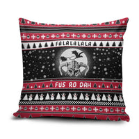 Fa La La La Snowman Tree Xmas Christmas Pillow Cover Xmas Holiday Patterns - Wonder Print Shop