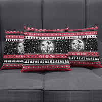 Fa La La La Snowman Tree Xmas Christmas Pillow Cover Xmas Holiday Patterns - Wonder Print Shop
