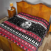 Fa La La La Snowman Tree Xmas Christmas Quilt Xmas Holiday Patterns - Wonder Print Shop