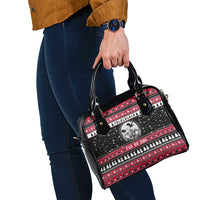 Fa La La La Snowman Tree Xmas Christmas Shoulder Handbag Xmas Holiday Patterns - Wonder Print Shop