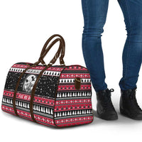 Fa La La La Snowman Tree Xmas Christmas Travel Bag Xmas Holiday Patterns - Wonder Print Shop