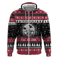 Fa La La La Snowman Tree Xmas Christmas Zip Hoodie Xmas Holiday Patterns - Wonder Print Shop