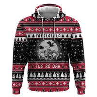 Fa La La La Snowman Tree Xmas Christmas Zip Hoodie Xmas Holiday Patterns - Wonder Print Shop