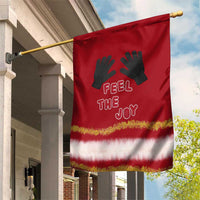 Feel The Joy Christmas Garden Flag Xmas Holiday Patterns - Wonder Print Shop