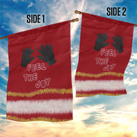 Feel The Joy Christmas Garden Flag Xmas Holiday Patterns - Wonder Print Shop