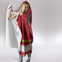 Feel The Joy Christmas Hooded Blanket Xmas Holiday Patterns - Wonder Print Shop