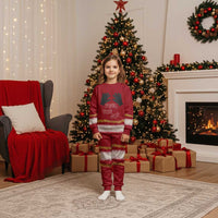 Feel The Joy Christmas Pajama Set Xmas Holiday Patterns - Wonder Print Shop