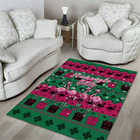 Firefighter Presents Christmas Area Rug Xmas Holiday Patterns - Wonder Print Shop