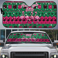 Firefighter Presents Christmas Auto Sun Shade Xmas Holiday Patterns - Wonder Print Shop