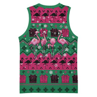 Firefighter Presents Christmas Basketball Jersey Xmas Holiday Patterns - Wonder Print Shop