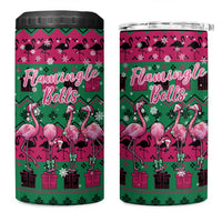 Firefighter Presents Christmas 4 in 1 Can Cooler Tumbler Xmas Holiday Patterns - Wonder Print Shop