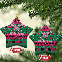 Firefighter Presents Christmas Ceramic Ornament Xmas Holiday Patterns - Wonder Print Shop