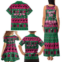 Firefighter Presents Christmas Family Matching Tank Maxi Dress and Hawaiian Shirt Xmas Holiday Patterns - Wonder Print Shop