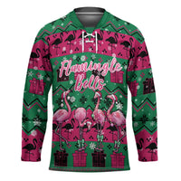 Firefighter Presents Christmas Hockey Jersey Xmas Holiday Patterns - Wonder Print Shop