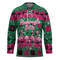 Firefighter Presents Christmas Hockey Jersey Xmas Holiday Patterns - Wonder Print Shop