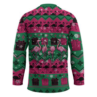 Firefighter Presents Christmas Hockey Jersey Xmas Holiday Patterns - Wonder Print Shop