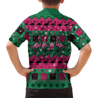 Firefighter Presents Christmas Kid Hawaiian Shirt Xmas Holiday Patterns - Wonder Print Shop