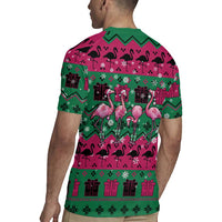 Firefighter Presents Christmas Rugby Jersey Xmas Holiday Patterns - Wonder Print Shop
