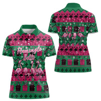 Firefighter Presents Christmas Women Polo Shirt Xmas Holiday Patterns - Wonder Print Shop