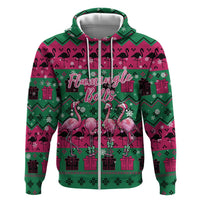 Firefighter Presents Christmas Zip Hoodie Xmas Holiday Patterns - Wonder Print Shop