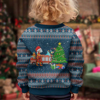 Flamingle Bells Xmas Christmas Kid Ugly Christmas Sweater Xmas Holiday Patterns - Wonder Print Shop