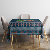 Flamingle Bells Xmas Christmas Tablecloth Xmas Holiday Patterns - Wonder Print Shop