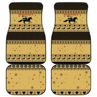 Horse Lover Christmas Christmas Car Mats Xmas Holiday Patterns - Wonder Print Shop