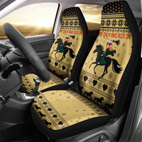 Horse Lover Christmas Christmas Car Seat Cover Xmas Holiday Patterns - Wonder Print Shop