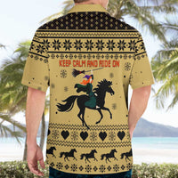 Horse Lover Christmas Christmas Hawaiian Shirt Xmas Holiday Patterns - Wonder Print Shop