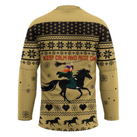 Horse Lover Christmas Christmas Hockey Jersey Xmas Holiday Patterns - Wonder Print Shop