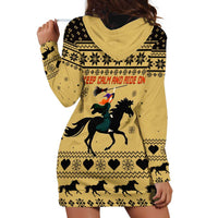 Horse Lover Christmas Christmas Hoodie Dress Xmas Holiday Patterns - Wonder Print Shop