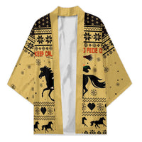 Horse Lover Christmas Christmas Kimono Xmas Holiday Patterns - Wonder Print Shop