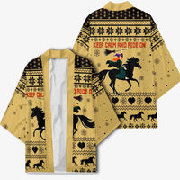 Horse Lover Christmas Christmas Kimono Xmas Holiday Patterns - Wonder Print Shop