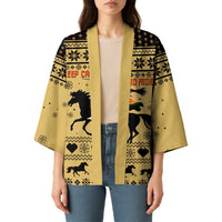 Horse Lover Christmas Christmas Kimono Xmas Holiday Patterns - Wonder Print Shop