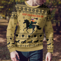 Horse Lover Christmas Ugly Christmas Sweater Xmas Holiday Patterns - Wonder Print Shop